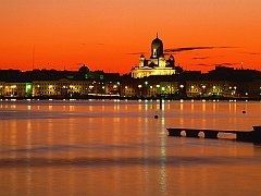 Orange Twilight, Helsinki, Finland